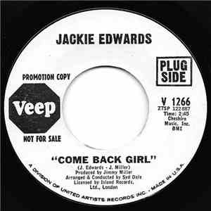 Jackie Edwards - Come Back Girl