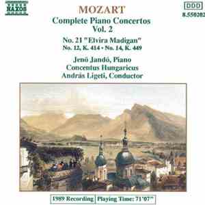 Mozart / Jenö Jandó, Concentus Hungaricus, András Ligeti - Complete Piano C ...