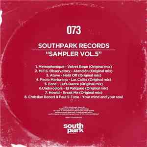 Various - Southpark Records Sampler Vol. 5