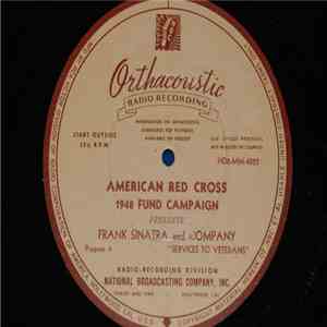Frank Sinatra, Dick Haymes - American Red Cross 1948 Fund Campaign