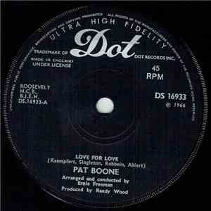 Pat Boone - Love For Love
