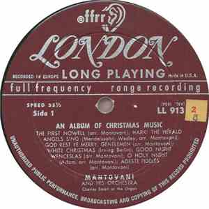 Mantovani And His Orchestra - Christmas Carols