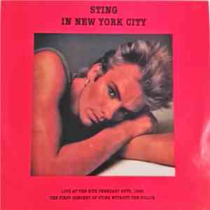 Sting - Sting In New York City