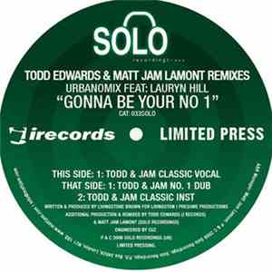 Urbanomix Feat: Lauryn Hill - Gonna Be Your No 1 (Todd Edwards & Matt Jam L ...