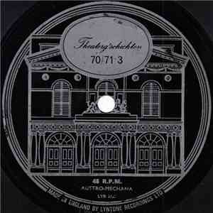 Various - Theaterg'schichten 70/71 · 3