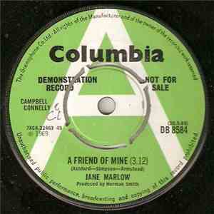 Jane Marlow  - A Friend Of Mine