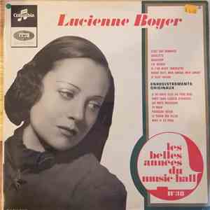 Lucienne Boyer - Les Belles Années du Music-Hall, N° 38