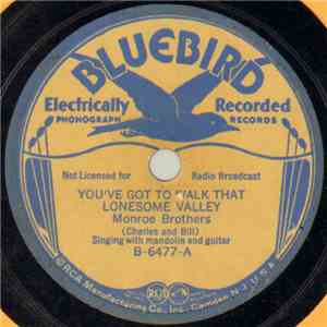 Monroe Brothers - You've Got To Walk That Lonesome Valley / God Holds The Future In His Hands
