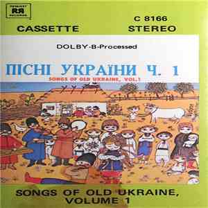 Various - Songs Of Old Ukraine (Volume 1)