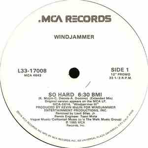 Windjammer - So Hard