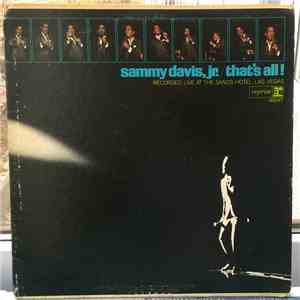 Sammy Davis Jr. - That's All! Recorded Live At The Sands Hotel, Las Vegas