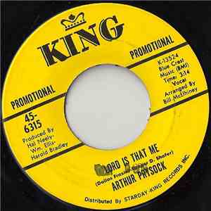 Arthur Prysock - My Home Is No Home Without You / Lord Is That Me