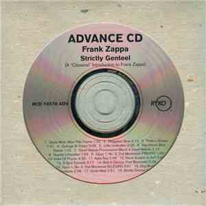 Frank Zappa - Strictly Genteel (Advance CD)
