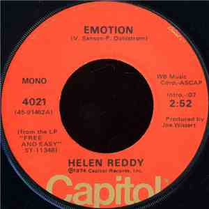 Helen Reddy - Emotion / I've Been Wanting You So Long