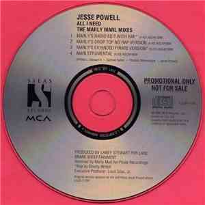 Jesse Powell - All I Need (The Marly Marl Mixes)