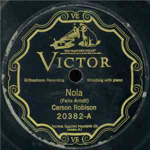 Carson Robison - Nola / Whistle-itis