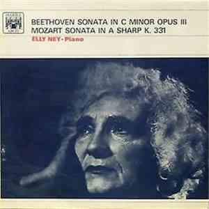 Elly Ney - Beethoven / Mozart - Sonata In C Minor Opus III / Sonata In A Sh ...