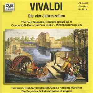 Vivaldi, Südwest-Studioorchester, Heribert Münchner - Die Vier Jahreszeiten ...