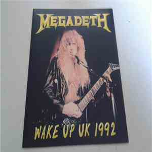 Megadeth - Wake Up UK 1992