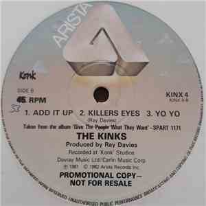 The Kinks - Destroyer / Art Lover / Add It Up / Killers Eyes