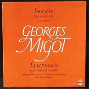 Georges Migot, Maurice Fueri, Collegium Musicum Strassbourg - Symphonie Pou ...