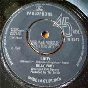 Billy Fury - Lady / Certain Things
