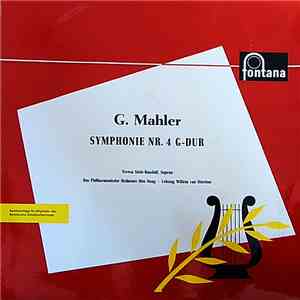 G. Mahler / Teresa Stich-Randall, Das Philharmonische Orchester Den Haag Le ...