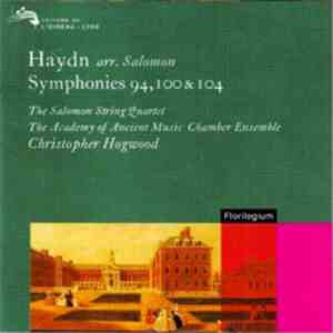 Haydn, The Salomon String Quartet, The Academy Of Ancient Music Chamber Ens ...