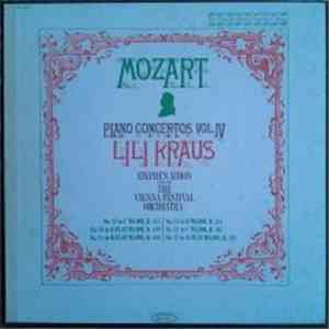Mozart - Lili Kraus, Stephen Simon , The Vienna Festival Orchestra - Piano ...