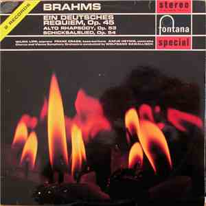 Brahms, Wilma Lipp, Franz Crass, Aafje Heynis, Chorus And Vienna Symphony O ...