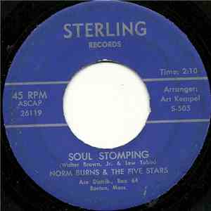 Norm Burns & The Five Stars - Soul Stomping / Brown Eyes