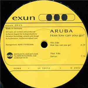 Aruba - How Low Can You Go?