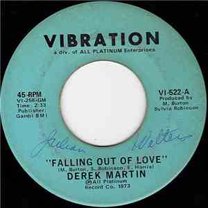 Derek Martin - Falling Out Of Love / That's What I'll Do