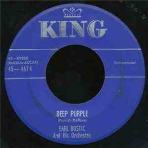 Earl Bostic And His Orchestra - Deep Purple / Smoke Rings