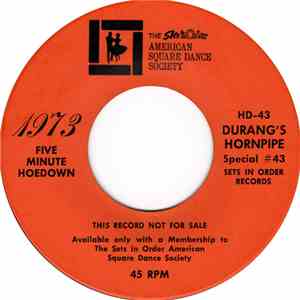 Five Minute Hoedown - Durang's Hornpipe / Steve Green