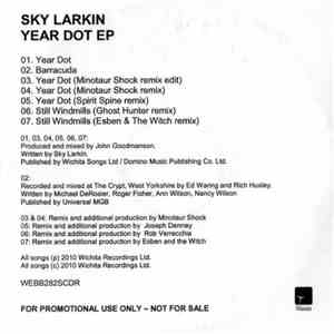Sky Larkin - Year Dot EP