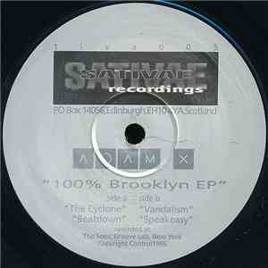 Adam X - 100% Brooklyn EP