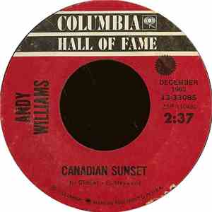 Andy Williams - Canadian Sunset / The Hawaiian Wedding Song (Ke Kali Nei Au ...
