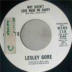 Lesley Gore - Why Doesn't Love Make Me Happy