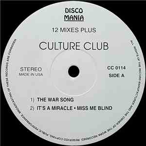 Culture Club - 12 Mixes Plus
