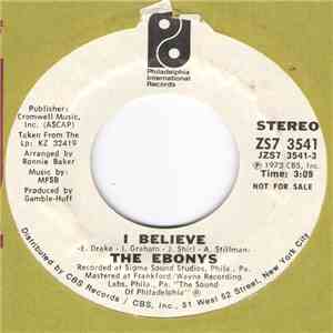 The Ebonys - I Believe