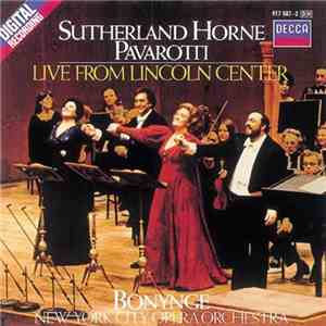 Bonynge, Sutherland, Horne, Pavarotti, New York City Opera Orchestra - Live ...