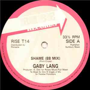 Gaby Lang - Shame ('88 Mix)