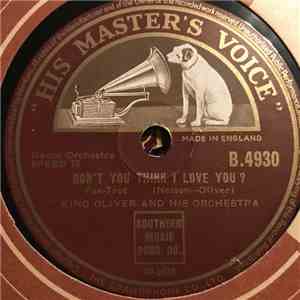 King Oliver And His Orchestra - Don't You Think I Love You? / Struggle Bugg ...