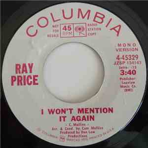 Ray Price - I Won't Mention It Again