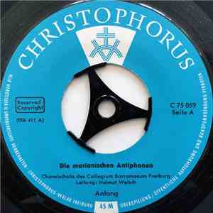 Choralschola Des Collegium Borromaeum Freiburg - Die Marianischen Antiphonen