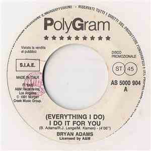 Bryan Adams / Banderas - (Everything I Do) I Do It For You / It's Written A ...