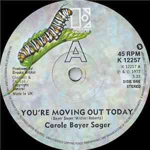 Carole Bayer Sager - You're Moving Out Today