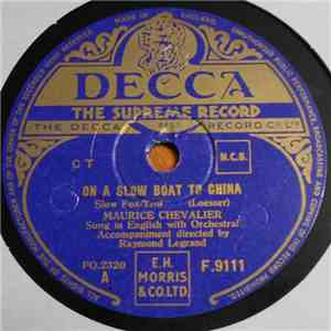 Maurice Chevalier - On A Slow Boat To China / Ma Belle Marguerite