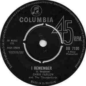 Chris Farlowe And The Thunderbirds - I Remember